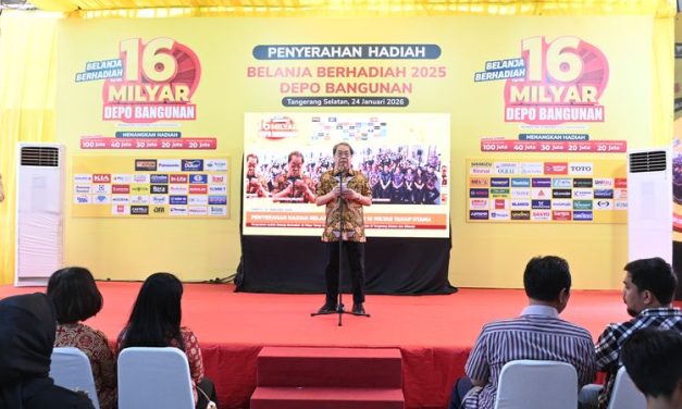 Depo Bangunan Apresiasi Konsumen Setia Lewat Undian Berhadiah