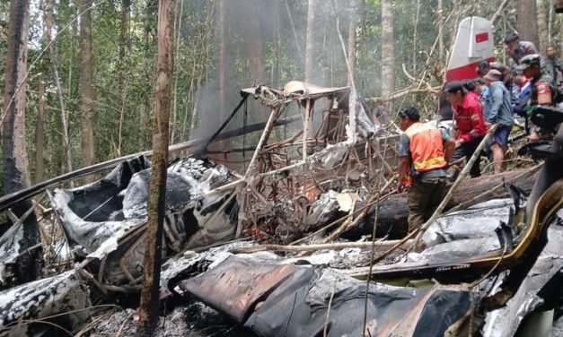 Pesawat Pelita Air Jatuh Di Nunukan