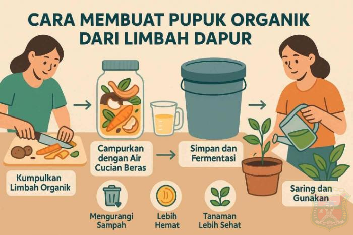 Cara Membuat Kompos Dari Sampah Organik Di Rumah